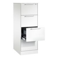 C+P 146225411S10186 C+P Hängeregistraturschrank Asisto A4 1bahnig rws/rws