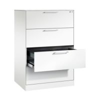 C+P 146223412S10410 C+P Hängeregistraturschrank Asisto A4 2bahnig rws/rws