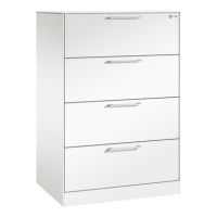 C+P 146223412S10410 C+P Hängeregistraturschrank Asisto A4 2bahnig rws/rws