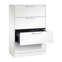 C+P 146023412S10193 C+P Hängeregistraturschrank Asisto A4 2bahnig rws/rws
