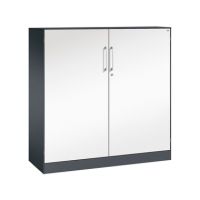 C+P 141031000S10110 C+P Aktensideboard 3OH 1310x1200x435mm sgr/rws