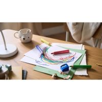 Faber-Castell Buntstift Grippy 110630 sort 6St