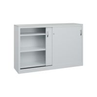 C+P 214600S10128 C+P Akten-Sideboard 2x2OH 1000x1600x400mm lgr/lgr