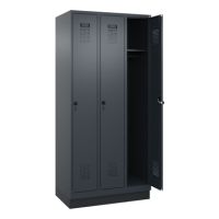 C+P 04902030S10016 C+P Spind Evolo PLUS Sockel 3Abteile sgr/sgr