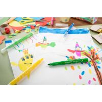 STABILO Fasermaler Trio Jumbo 380/12 3mm sort 12St