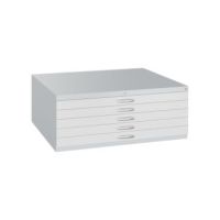 C+P 7100000S10282 C+P Flachablageschrank 420x1100x765mm lgr