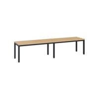 C+P 08052000S10001 C+P Umkleidebank 420x1960x353mm sgr