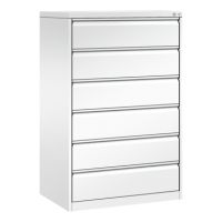 C+P 12936323S10081 C+P Karteischrank Acurado A5 6Schübe rws/rws
