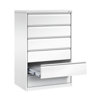 C+P 12936323S10081 C+P Karteischrank Acurado A5 6Schübe rws/rws