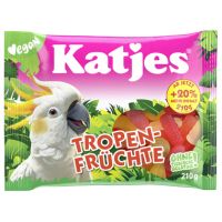 Katjes 12944 Katjes Fruchtgummi Tropen-Früchte 210g
