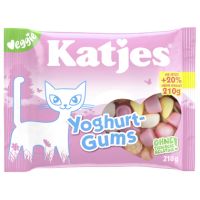 Katjes 12544 Katjes Fruchtgummi Yoghurt-Gums 210g