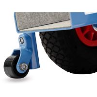 fetra 4178 fetra Plattenroller U-Form Bügel Stützrolle 400kg Luft