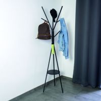 MAUL 9385090 MAUL Garderobenständer MAULavalon 9Haken sw