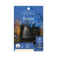 LUMINEO Solar Laterne sw 892328
