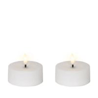 LUMINEO 890530 LUMINEO Solar Kerze 7x3,2cm ws 2St