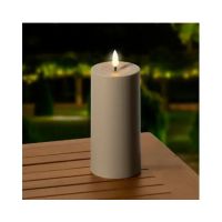 LUMINEO 890540 LUMINEO Solar Kerze 7x15cm br