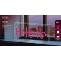 LUMINEO 489936 Lumineo Neon Schild HoHoHo LED