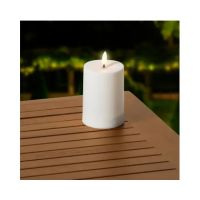 LUMINEO 890531 LUMINEO Solar Kerze 7x10cm ws