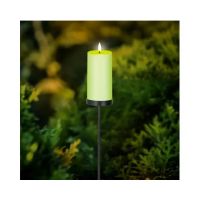 LUMINEO 890545 LUMINEO Solar Kerze 7x117cm gn