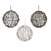 LUMINEO 490662 Lumineo Kugel LED 15cm sort