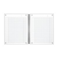Oxford Notebook Abriß /357001211, kariert 5mm, 80g/qm, DIN A5+, Inh.80