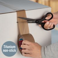 Leitz Schere Titan Anti-Haft 54196095 180mm schwarz