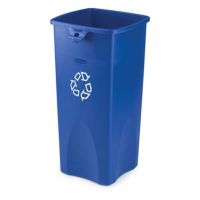 Rubbermaid FG356973BLUE Rubbermaid Abfallbehälter Untouchable 87l bl