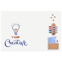 Legamaster Whiteboard BOARD-UP 7-106350 75x50cm