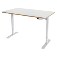 Leitz Sitz-/Stehtisch Ergo elektrisch 140x80cm ws 67730001