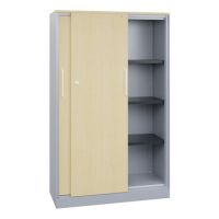 C+P 142012000S10063 C+P Aktensideboard 4OH 1635x1000x435mm wsalu/ah