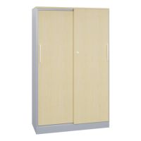 C+P 142012000S10063 C+P Aktensideboard 4OH 1635x1000x435mm wsalu/ah