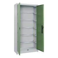 C+P 092600600S10019 C+P Aktenschrank 6Stangen 1950x930x400mm wsalu/wsalu