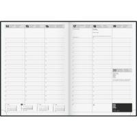 Brunnen Buchkalender 2027 A4 1W/2S sw 1078160907