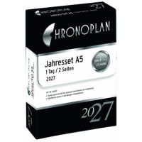 Chronoplan Jahres-Set 2027 A5 148x21mm 1T/2S 50207
