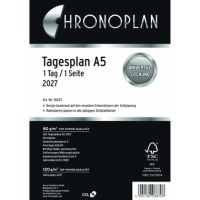 Chronoplan Tagesplan 2027 A5 148,5x210mm 1T/1S 50227