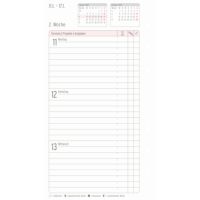 Chronoplan Wochenplan 2027 Midi 96x172mm 1W/2S 50257