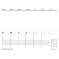 ZETTLER Querkalender 2027 GIGANTA XXL 1W/2S 126-0013