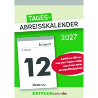 ZETTLER Abreißkalender 2027 100x145mm 1T/1S 313-0000