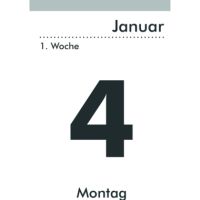 ZETTLER Abreißkalender 2027 100x145mm 1T/1S 313-0000