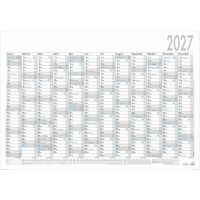 ZETTLER Plakatkalender 2027 12M/1S gerollt sw/bl 5St 916-0015