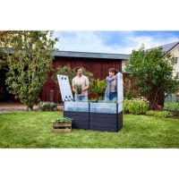 Garantia Hochbeet ERGO QUADRO 2l 80 Wood 645260