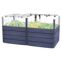 Garantia Hochbeet ERGO QUADRO 2l 80 Stone 645263