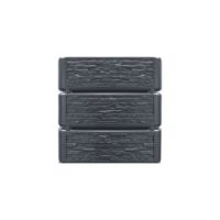 4rain Wandtank SLIM STONE DECOR 500l graphite 211820