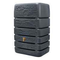 4rain Wandtank SLIM STONE DECOR 510l graphite 211840