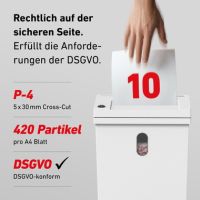 IDEAL Aktenvernichter Shredcat 8100 P-4 Partikel 81009111