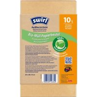Swirl Müllsack Bioabfall 146840 Papier 10l 10St