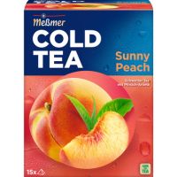 Meßmer Tee COLD TEA Eistee Sunny Peach 15 Stück 109393