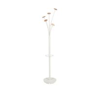 Alba Garderobenständer Festival 5Haken 187cm ws/hbr PMFESTW BC