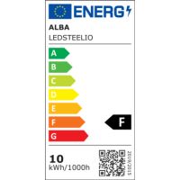 Alba Tischleuchte STEEELIO sw LEDSTEELIO N
